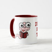 TASSE CÉRAMIQUE POUR ENSEIGNANT DE LECTURE DÉFINIT (Devant gauche)
