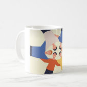 Tasse Cercle d'Amitié d'Équipe (Devant gauche)