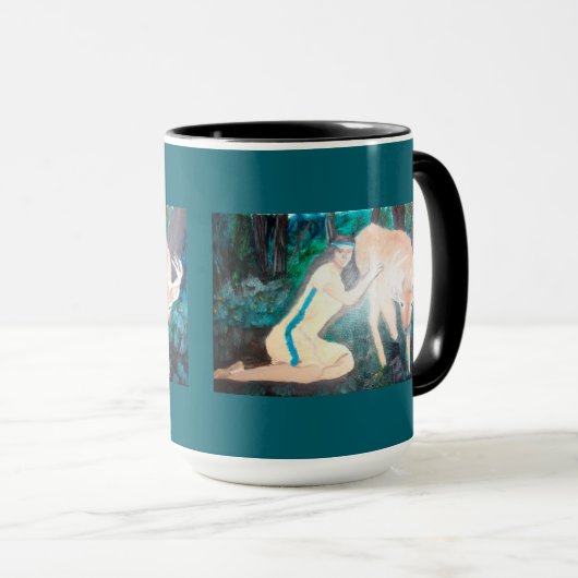 Tasse Cerf Dompté (Devant droit)