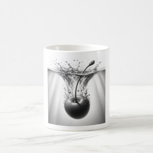 Tasse cerise flottante (Centre)