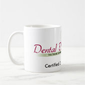 Tasse certifiée d'assistant dentaire (Gauche)