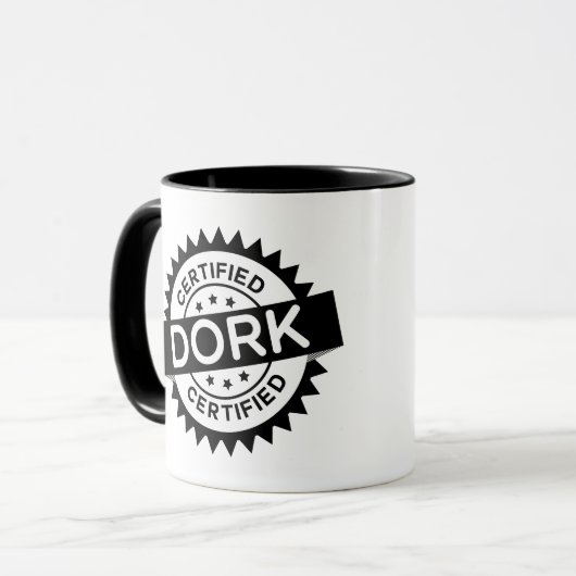 Tasse certifiée de Dork (Devant gauche)