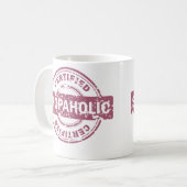 Tasse certifiée de Shopaholic (Devant gauche)