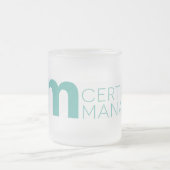 Tasse certifiée givrée de directeur (Centre)