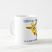 Tasse cervicale de conscience de dystonie (Devant gauche)