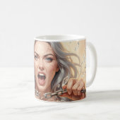 Tasse Chaîne de Cristal Brisée Libérée (Devant droit)