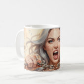 Tasse Chaîne de Cristal Brisée Libérée (Devant gauche)