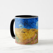 Tasse Champ de blé de Van Gogh avec corbeaux (Devant gauche)