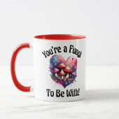 Tasse Champignon avec qui sortir (Gauche)