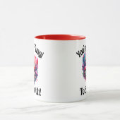 Tasse Champignon avec qui sortir (Centre)