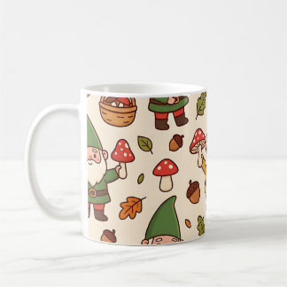 Tasse Champignon de Nain de Jardin - Motif Automna