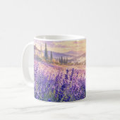 Tasse Champs de Lavande Ensoleillés (Devant gauche)