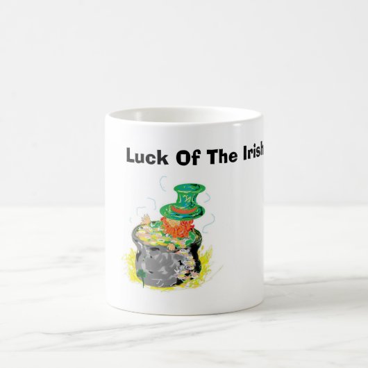 Tasse : Chance des Irlandais (Centre)
