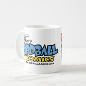 Tasse chanceuse de bandes dessinées (Devant gauche)