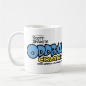 Tasse chanceuse de bandes dessinées (Gauche)