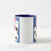 Tasse chanceuse de fantaisie de chat (Centre)