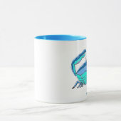Tasse chanceuse de signe d'horoscope de crabe (Centre)