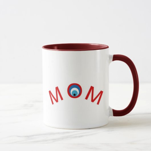 TASSE chanceuse d'oeil d'oeil mauvais de MAMAN (Droite)