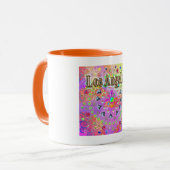 Tasse Chanceuse Dorée de Los Angeles (Devant gauche)