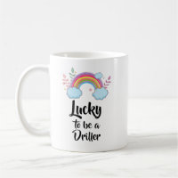 Tasse Chanceux d'être un foreur