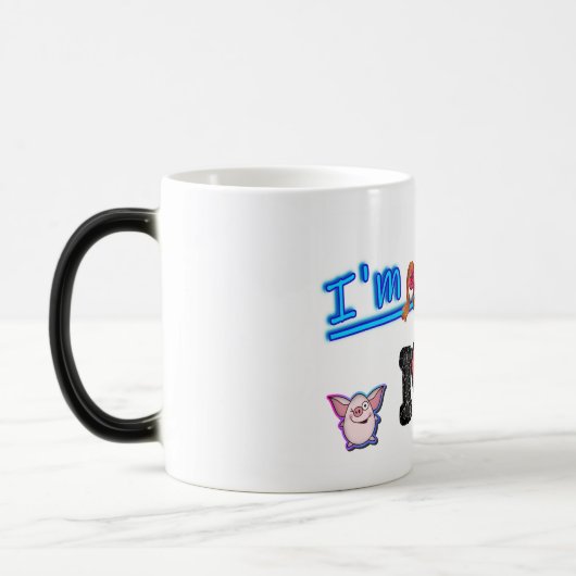 Tasse changeant de couleur (Gauche)