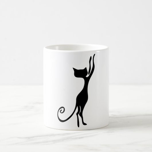 Tasse changeante de chat de couleur (Centre)