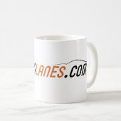 Tasse changeante de Coffe de Plein-Logo de ruelles (Devant droit)