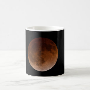 Tasse changeante de couleur d'éclipse lunaire
