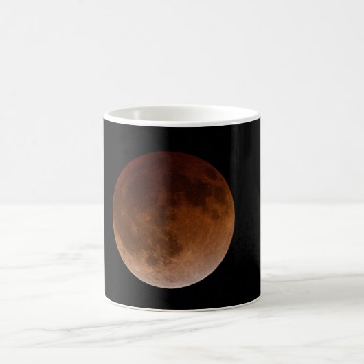 Tasse changeante de couleur d'éclipse lunaire (Centre)