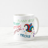Tasse Chapeau de Fou du Poisson d'Avril Mug Classi (Devant droit)