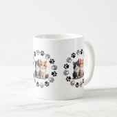 Tasse charmante à thème chat (Devant droit)