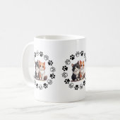 Tasse charmante à thème chat (Devant gauche)