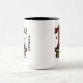 Tasse Chat à l'Ouïe Sélective | Coq Drôle (Centre)