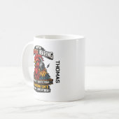 Tasse Chat à l'Ouïe Sélective | Drôle de Coq (Devant gauche)