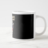Tasse Chat Astronaute Drôle : Perdu dans l'Espace (Droite)
