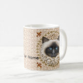 Tasse Chat Birman Fleur De Lis (Devant droit)