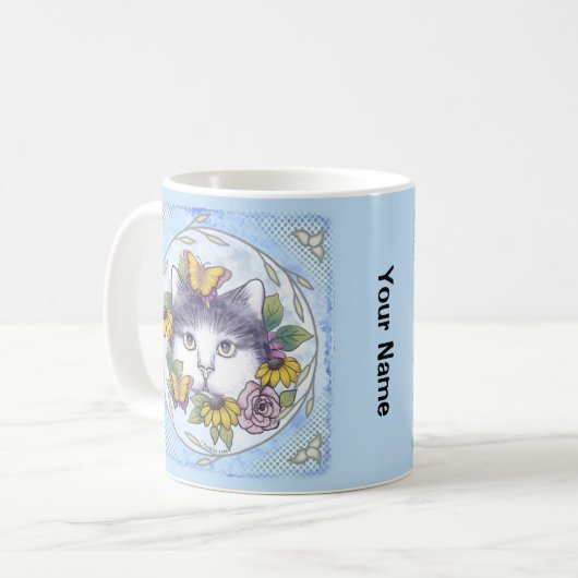 Tasse Chat Caché (Devant gauche)