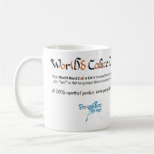 Tasse Chat Calico World Word (Gauche)