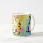 Tasse Chat Comique (Devant droit)