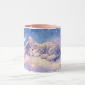 Tasse Chat de Lune Endormie (Centre)