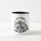Tasse Chat Drôle (Centre)