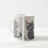 Tasse Chat Éfrayant (Devant gauche)