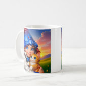 Tasse Chat Elf Chevalier (Devant gauche)