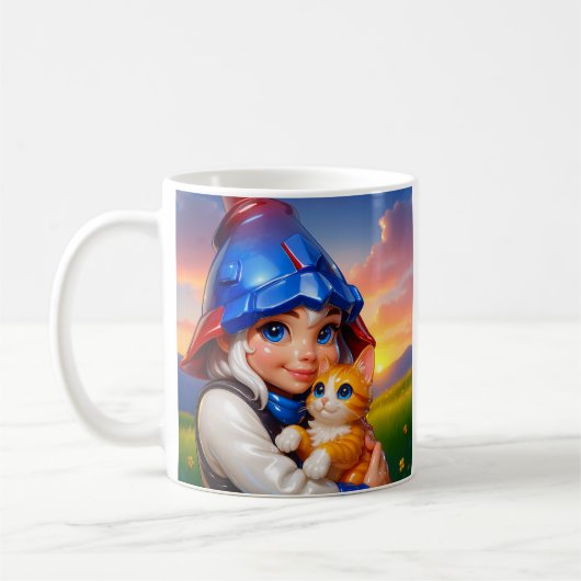 Tasse Chat Elf Chevalier (Gauche)