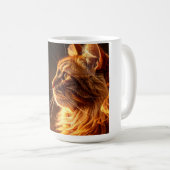 Tasse chat en feu (Devant droit)