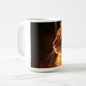 Tasse chat en feu (Devant gauche)