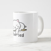Tasse Chat Endormi – Parfaite pour les Gorgées & l (Devant droit)