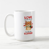 Tasse Chat Exprimez Votre Amour (Gauche)