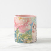 Tasse Chat Floral (Centre)