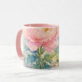 Tasse Chat Floral (Devant gauche)